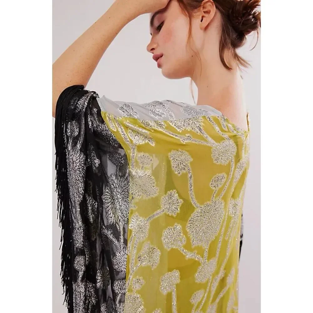 New Free People Florence Kimono one size - Picture 3 of 8